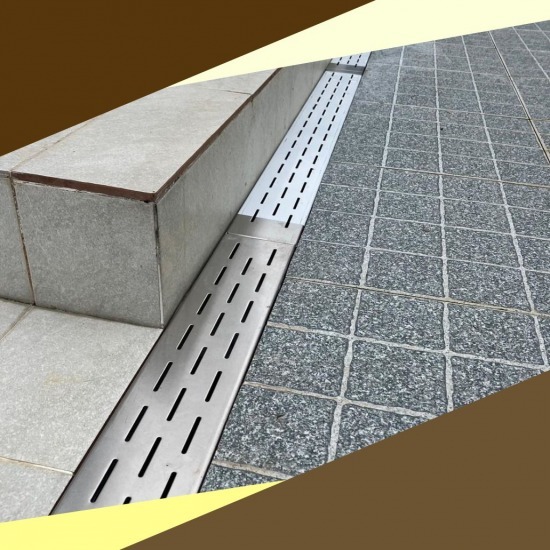 ราง GUTTER - บริษัทผลิตและจำหน่ายรางระบายน้ำพื้นสแตนเลส