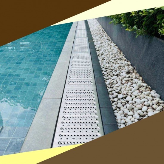 รางระบายน้ำสำเร็จรูปสแตนเลส